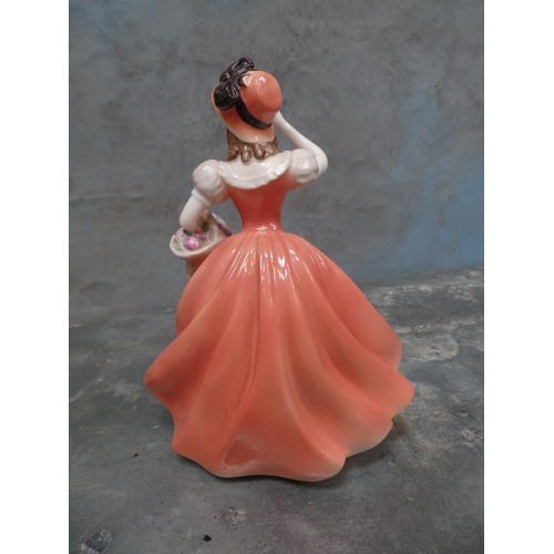 2 - COALPORT BONE CHINA FIGURINE, 