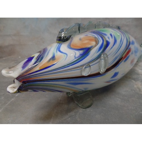 3 - LARGE MURANO GLASS 