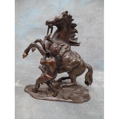 89A - A WELL MODELLED EARLY 20TH CENTURY BRONZE SCULPTURE OF THE 