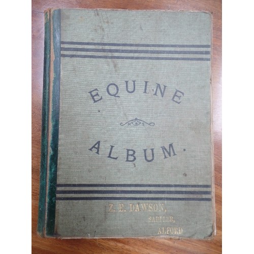 405 - HAMPSON & SCOTT'S EQUINE ALBUM, CIRCA 1900 - PROFUSELY ILLUSTRATED WITH BRASSES, BRIDLES, SADDLES, C... 