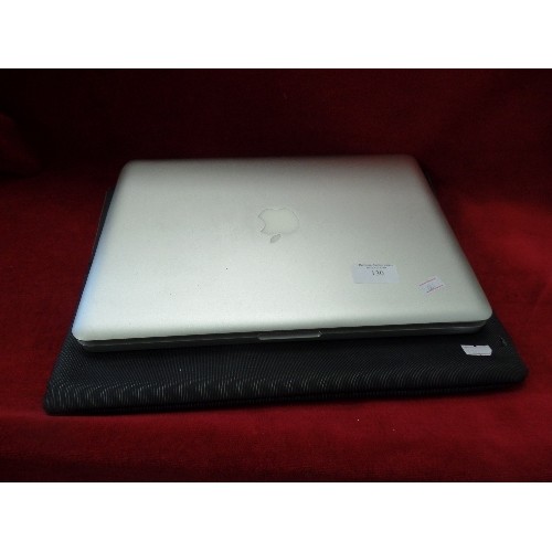 130 - APPLE  MACBOOK PRO WITH A CASE
