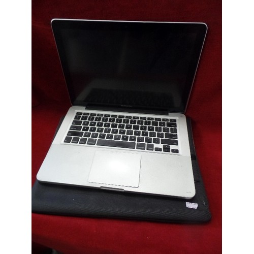 130 - APPLE  MACBOOK PRO WITH A CASE