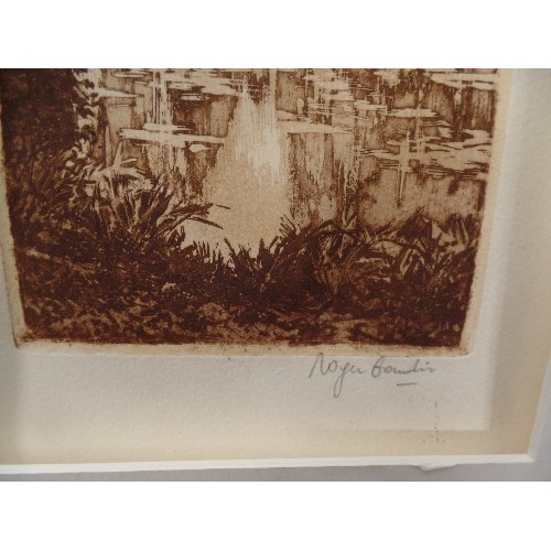 218 - PEN/PENCIL DRAWINGS AND LIMITED EDITION PRINTS L.FLAXMAN, SWAN HOTEL-LAVENHAM BY TONY MATTHEWS, 2 X ... 