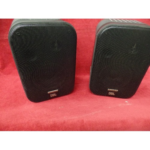 562 - PAIR OF JBL CONTROL 1G MONITER SPEAKERS, BOXED