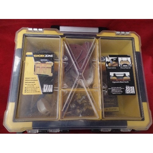 565 - WORKZONE HEAVY DUTY PROFESSIONAL ORGANISER WITH CONTENTS