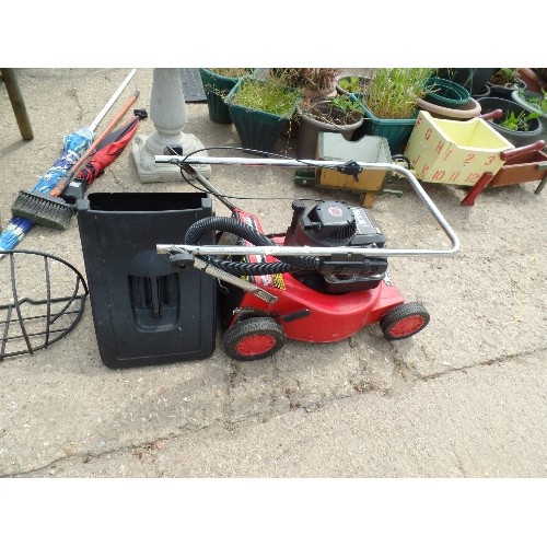 641 - ROVER ES/X PETROL MOWER WITH GRASS BOX