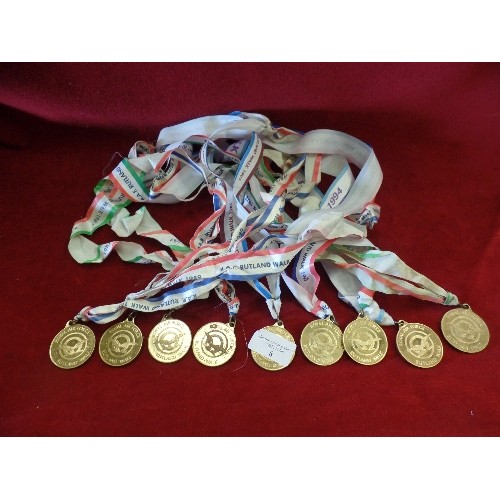 8 - LARGE COLLECTION OF R.A.F. MEDALS  FOR SPORTS