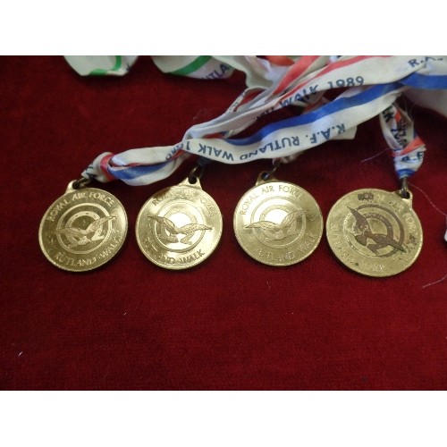 8 - LARGE COLLECTION OF R.A.F. MEDALS  FOR SPORTS