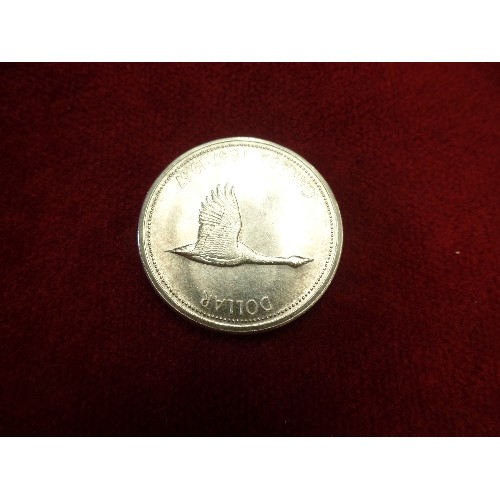 15 - SILVER CANADIAN ONE DOLLAR 1967