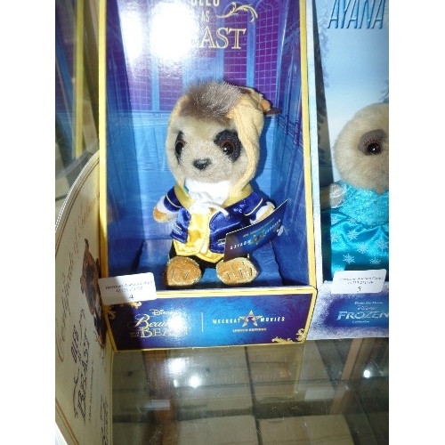 4 - LIMITED EDITION FROM DISNEY MEERKAT MOVIE OLEG  THE BEAST INCLUDING CERTIFICATE OF AUTHENTICNESS WIT... 