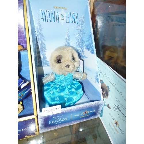 5 - LIMITED EDITION FROM DISNEY MOVIE  FROZEN AYANA AS ELSA INCLUDING CERTIFICATE OF AUTHENTICNESS WITH ... 