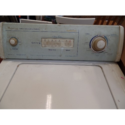 389 - FABULOUSLY RETRO AMERICAN COLLECTION 'WHIRLPOOL GOLD ULTIMATE CARE II' TOP-LOADER WASHING MACHINE. M... 