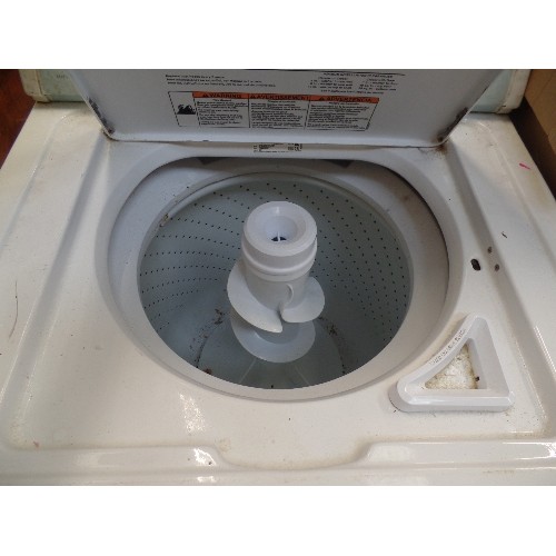 389 - FABULOUSLY RETRO AMERICAN COLLECTION 'WHIRLPOOL GOLD ULTIMATE CARE II' TOP-LOADER WASHING MACHINE. M... 