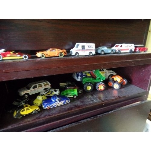 529 - QUANTITY OF DIE CAST CARS - MATTEL. CORGI, HOT WHEELS ETC