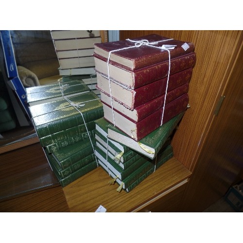 562 - QUANTITY OF BOOKS - CHARLES DICKENS COMPLETE WORKS AND SHAKESPEARE