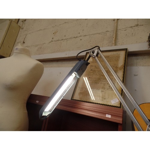 127 - FLOURESCENT DESK/TASK LAMP.