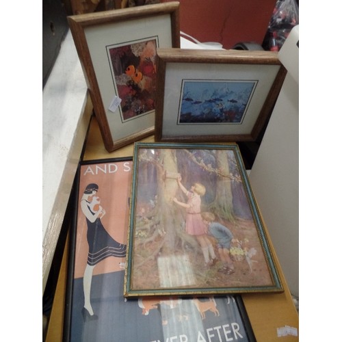 333 - QUANTITY OF FRAMED PRINTS INCLUDING MARGARET TARRANT IN ORIGINAL FRAME