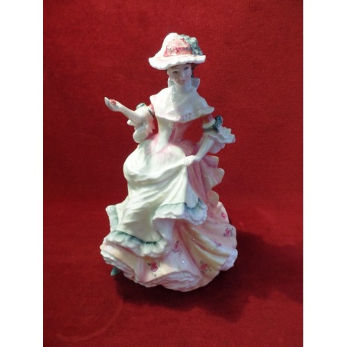 7 - ROYAL DOULTON BONE CHINA FIGURE 