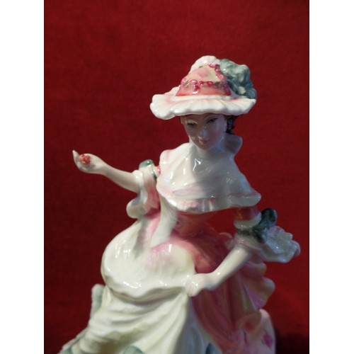 7 - ROYAL DOULTON BONE CHINA FIGURE 