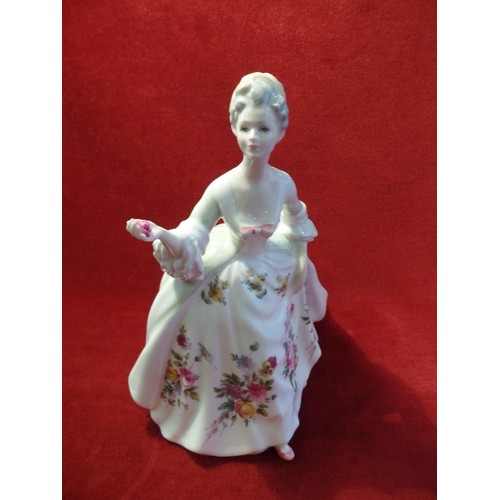 8 - ROYAL DOULTON BONE CHINA FIGURE 