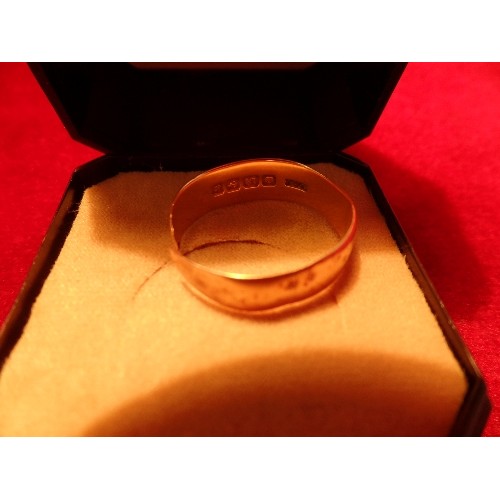 69J - 2 SCRAP GOLD RINGS, ONE  18CT GOLD WEIGHT 3.58 & ONE 9CT WEIGHT 2.45gr