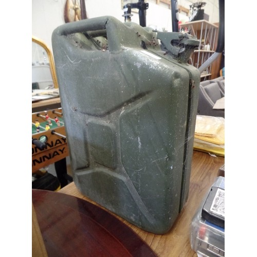 331 - LARGE DARK GREEN JERRY CAN.