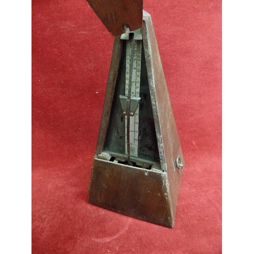 98 - VINTAGE MAELZEL PAQUET METRONOME.