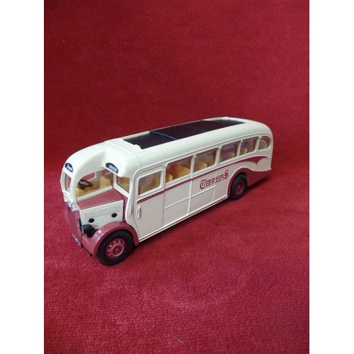 175 - NEW/WITH BOX, DIE-CAST CORGI AEG REGAL COACH. LIMITED EDITION, WITH CERT. TIMPSONS BRANDED.