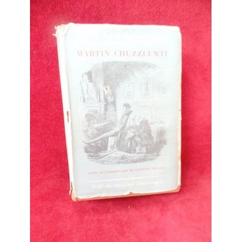 282 - VINTAGE HARDBACK. DICKENS 'MARTIN CHUZZLEWIT'