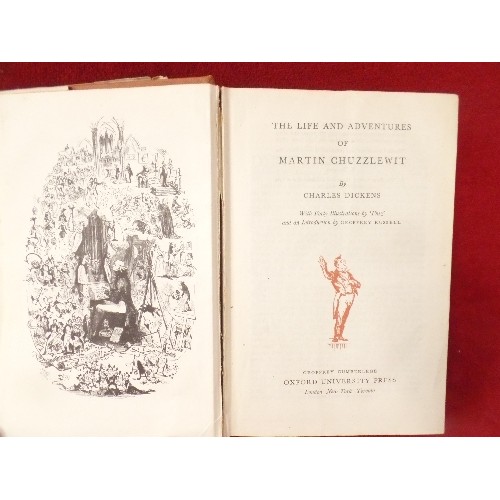 282 - VINTAGE HARDBACK. DICKENS 'MARTIN CHUZZLEWIT'