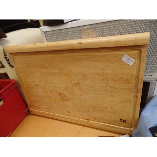 340 - 3 X  WOODEN TRINKET CHESTS. 2 X 3 DRAWER WITH CONTENTS, AND AN EMPTY WOODEN TREASURE CHEST. THE TALL... 