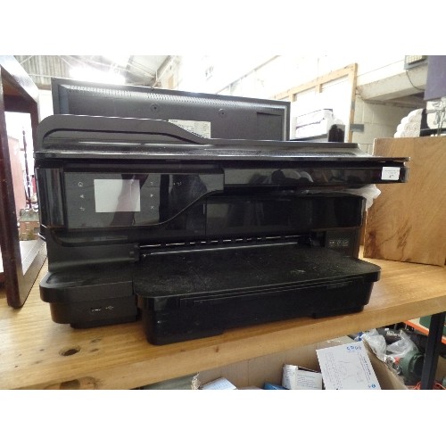 420 - LARGE HP OFFICEJET 7612 FAX, COPY, SCAN ETC. WITH ACCESSORIES, INSTALLATION CDS ETC.