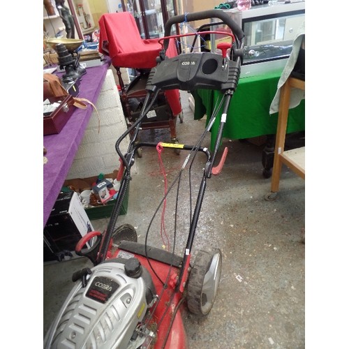 157 - COBRA ELECTRIC START LAWN MOWER. MX46SPCE.