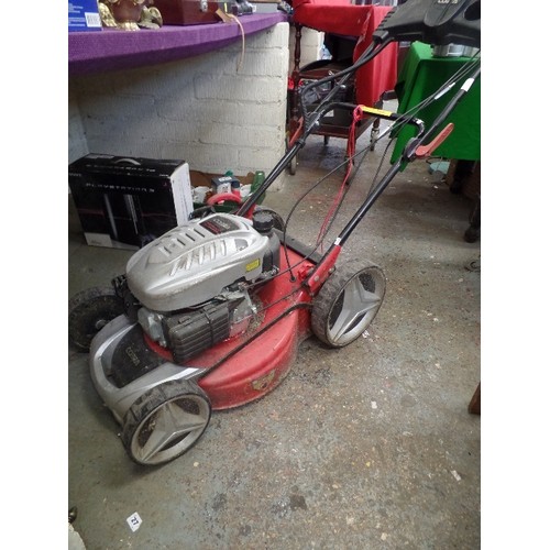 157 - COBRA ELECTRIC START LAWN MOWER. MX46SPCE.