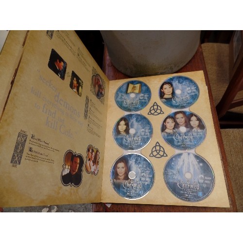 487 - CHARMED LIMITED EDITION 'BOOK OF SHADOWS' DVD COLLECTION. WITH CERT OF AUTHENTICITY NUMBER 03893.  W... 