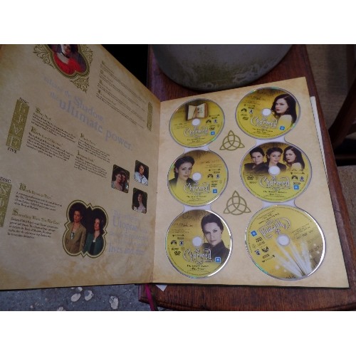 487 - CHARMED LIMITED EDITION 'BOOK OF SHADOWS' DVD COLLECTION. WITH CERT OF AUTHENTICITY NUMBER 03893.  W... 