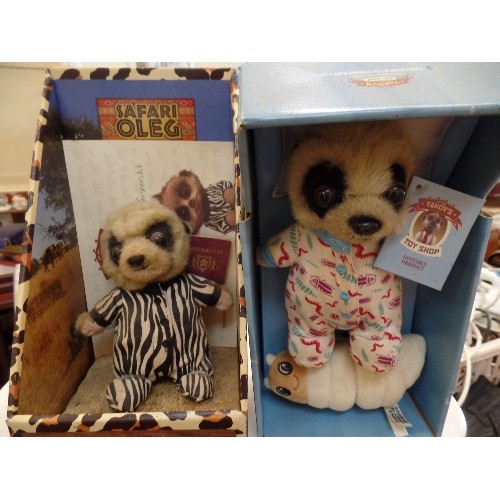 539 - 4 NEW AND BOXED COMPARE THE MARKET MEERKATS