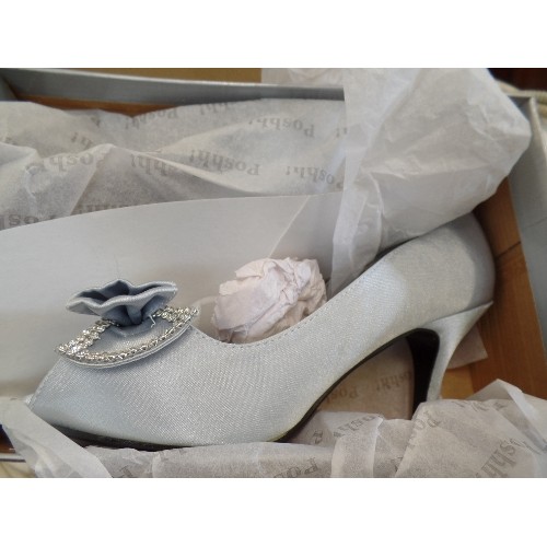 540 - BOX OF NEW LADIES SHOES AND SLIPPERS SIZES 3,4, 5 AND 6- GLITZ, POSHH, CORAL FLEECE SLIPPRS ETC