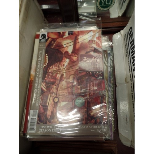 304 - BUFFY THE VAMPIRE SLAYER MAGAZINES. BY DARK HORSE COMICS. EACH IN PROTECTIVE SLEEVES.