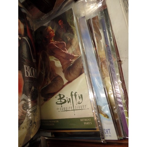 304 - BUFFY THE VAMPIRE SLAYER MAGAZINES. BY DARK HORSE COMICS. EACH IN PROTECTIVE SLEEVES.