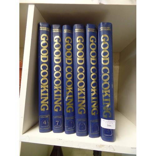 175 - SET OF 6 RETRO 'GOOD COOKING' BOUND VOLUMES BY MARSHALL CAVENDISH.