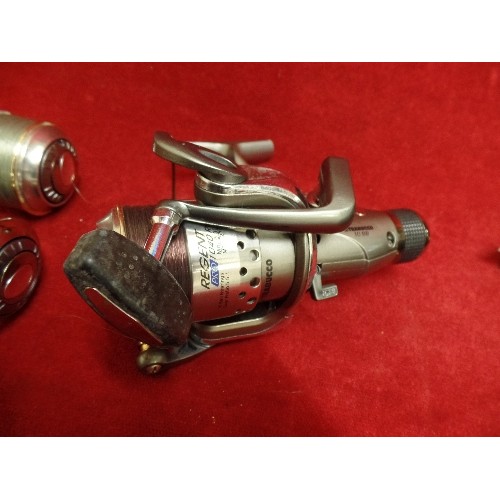 67 - FISHING REELS. TRABUCCO REGENT PRO 1040 RD. IN SMALL CAMOU-STREME CASE.