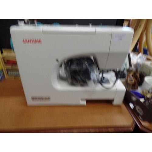 253 - JANOME ELECTRIC SEWING MACHINE. MODEL 3822