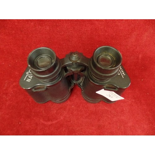 283 - VINTAGE NAVIR BINOCULARS. X 40.