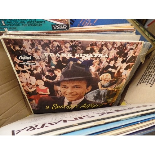 340 - VERY LARGE VINTAGE LP RECORD COLLECTION, ALSO DVD COLLECTION. MIXED GENRES AND SUBJECTS.