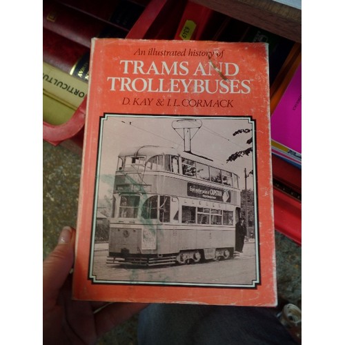 376 - TRAM INTEREST. LARGE LOT INC: MANY ALBUMS CONTAINING 'MODERN TRAMWAY' PUBLICATION. QUANTITY OF 'TRAM... 