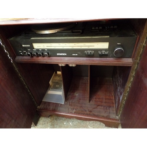 456 - DYNATRON RADIOGRAM SRX32 MUSIC CENTRE WITH SPEAKERS