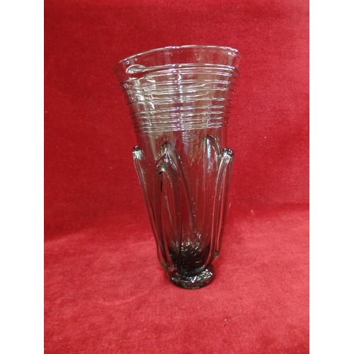 1 - ART NOUVEAU HAND BLOWN MEROVINGIAN STYLE GLASSWARE DESIGNED FROM THE 5TH AND 6TH CENTURY