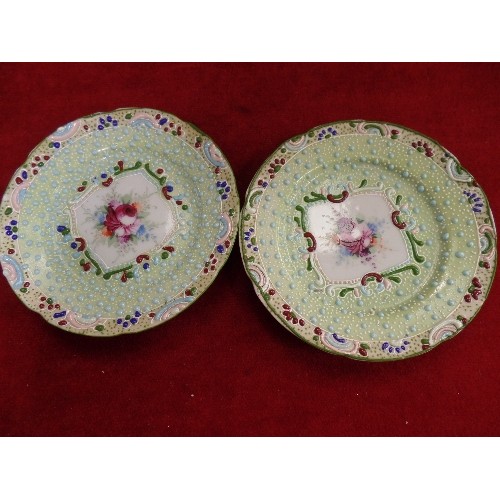 4 - PAIR OF CHINESE HAND PAINTED PLATES