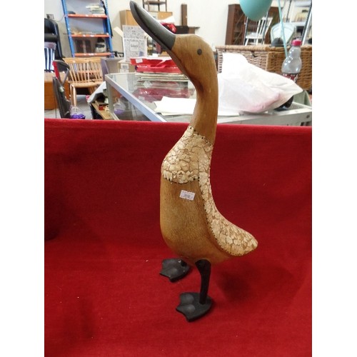 85 - TALL INDIAN RUNNING DUCK. 49CM H.